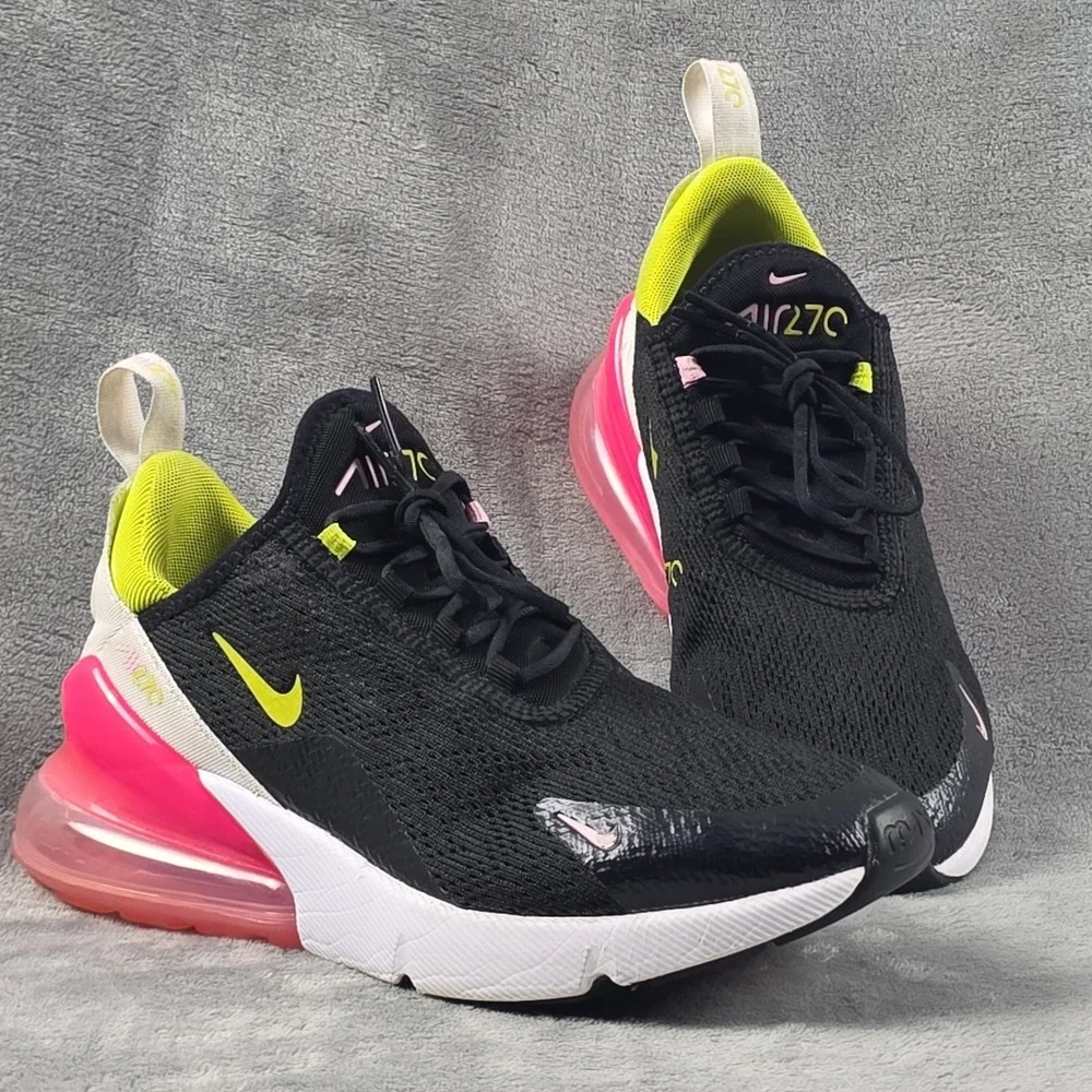 Size 7 - Nike Air Max 270 Black Cyber Pink W